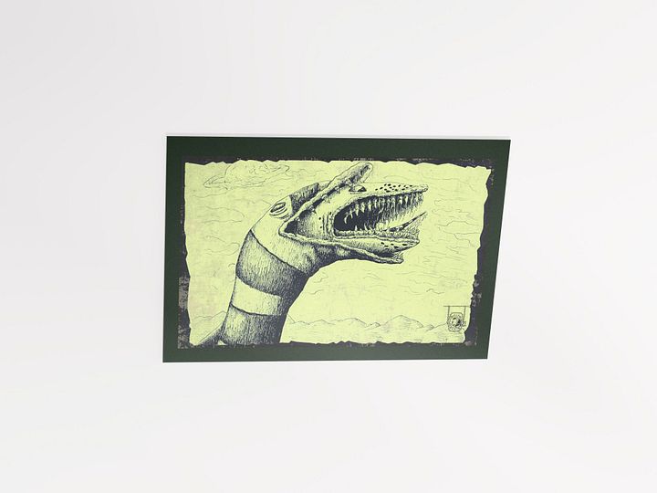Saturn's Full of Sandworms- Print product image (4)