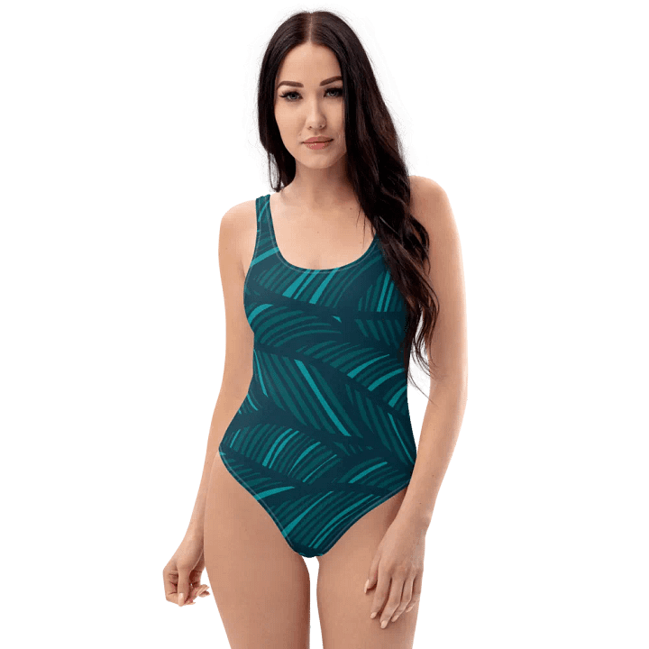 Womens Tropical Veil One-Piece product image (1)