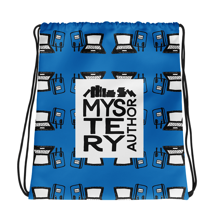 Mystery Author Drawstring Bag product image (1)