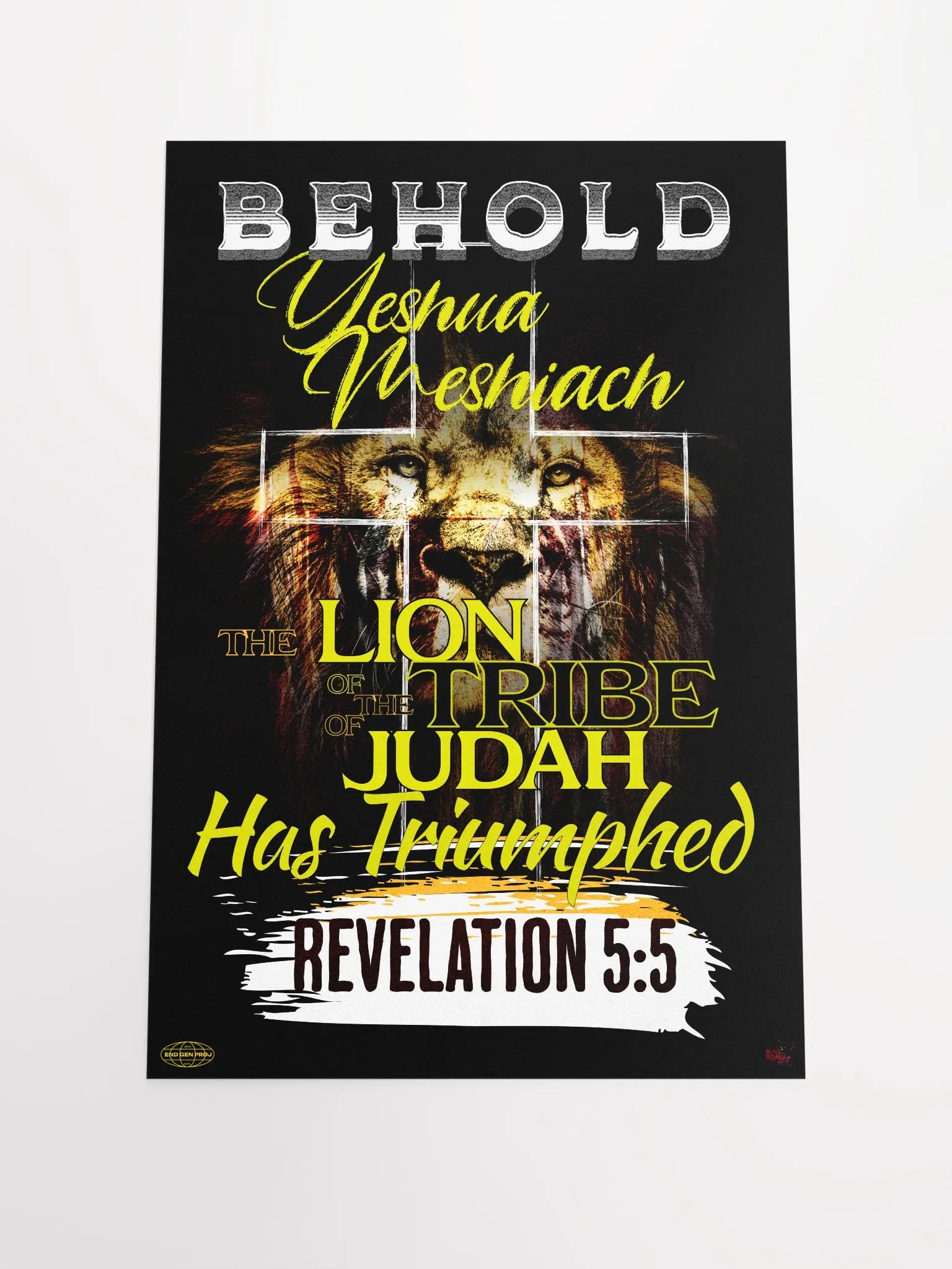 Lion of Judah Revelation 5:5 Poster product image (2)