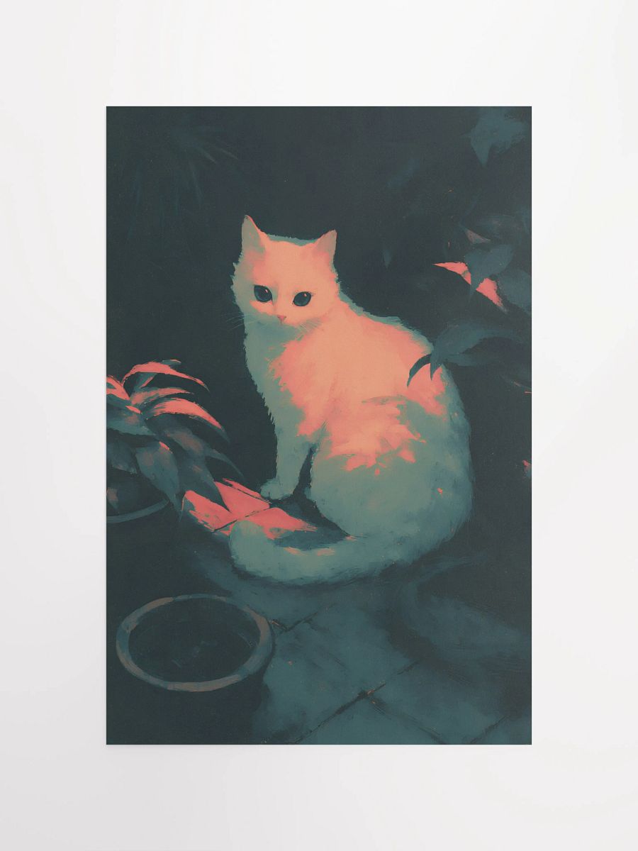 Glowing Eyes Matte Poster product image (7)