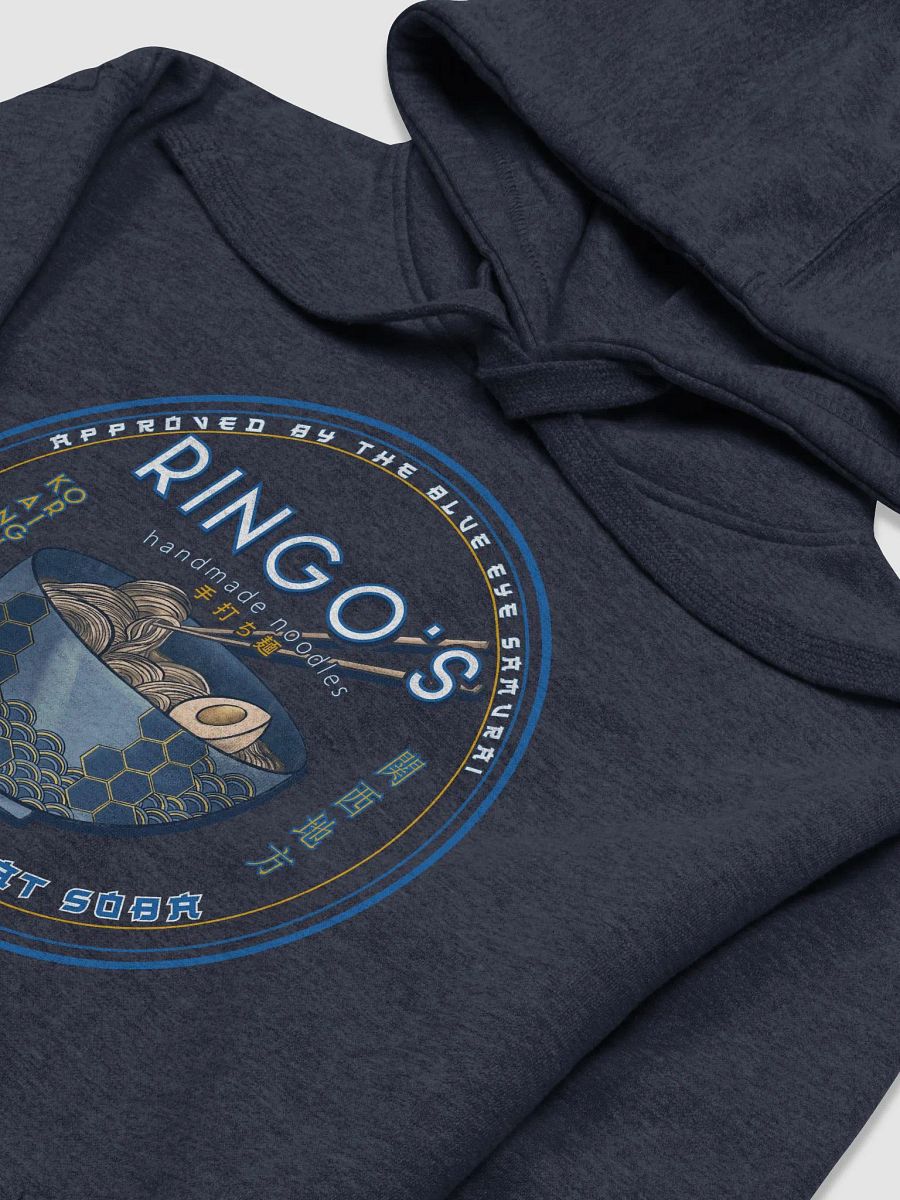 Ringo's Handmade Noodles Logo Hoodie | Blue Eye Samurai Inspired Sweatshirt product image (6)