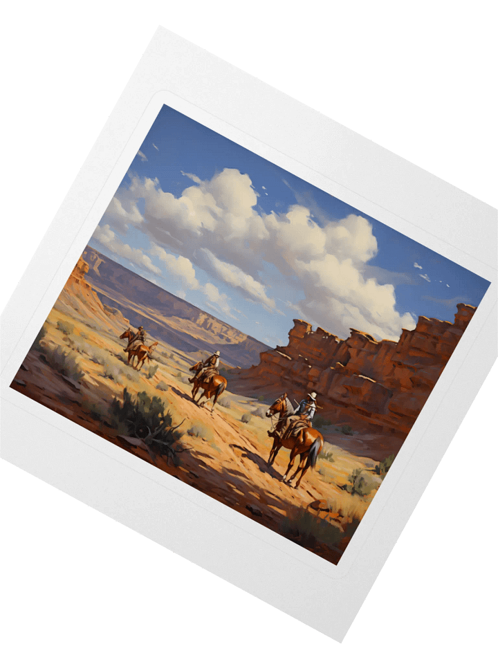Wild West Adventure Kiss Cut Stickers product image (2)