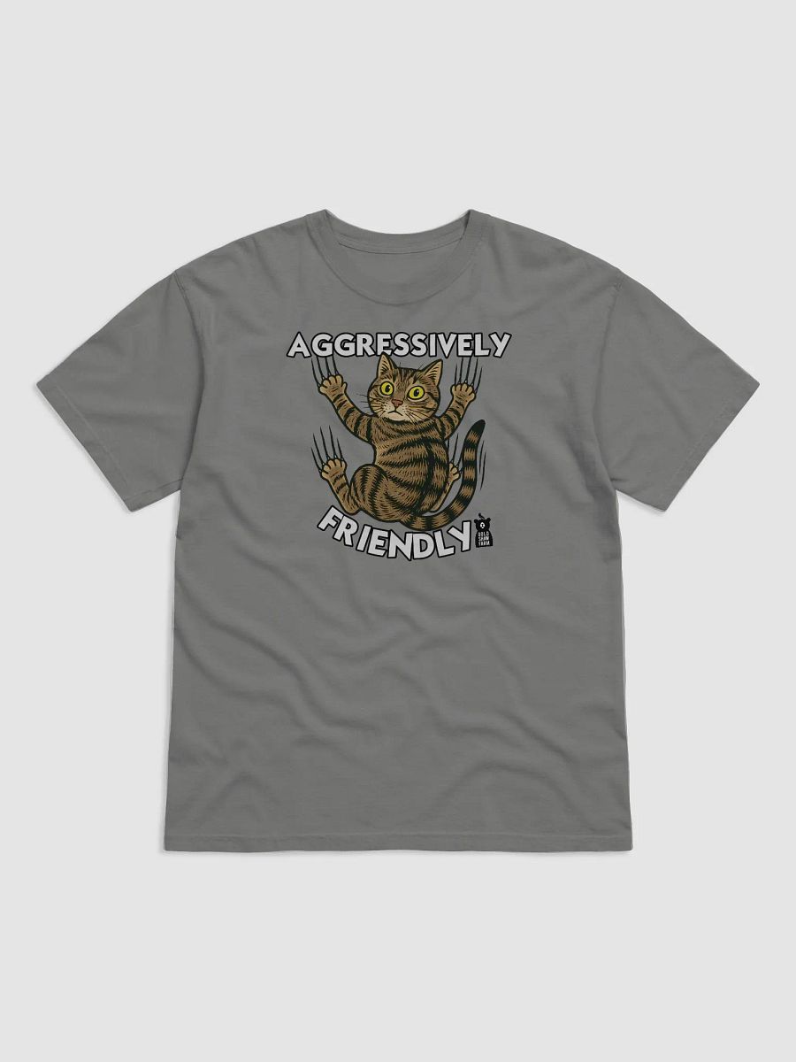 Ginny Barn Cat "Aggressively Friendly" T-Shirt product image (1)