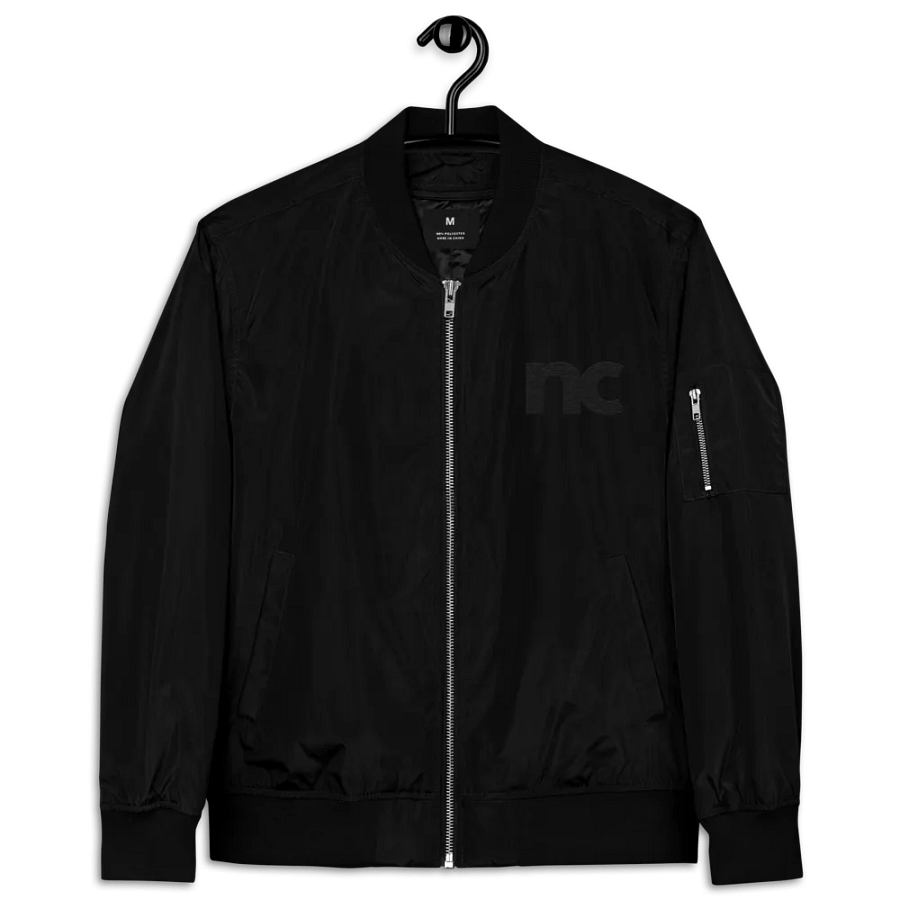 Neon Cab Bomber Jacket Black product image (4)