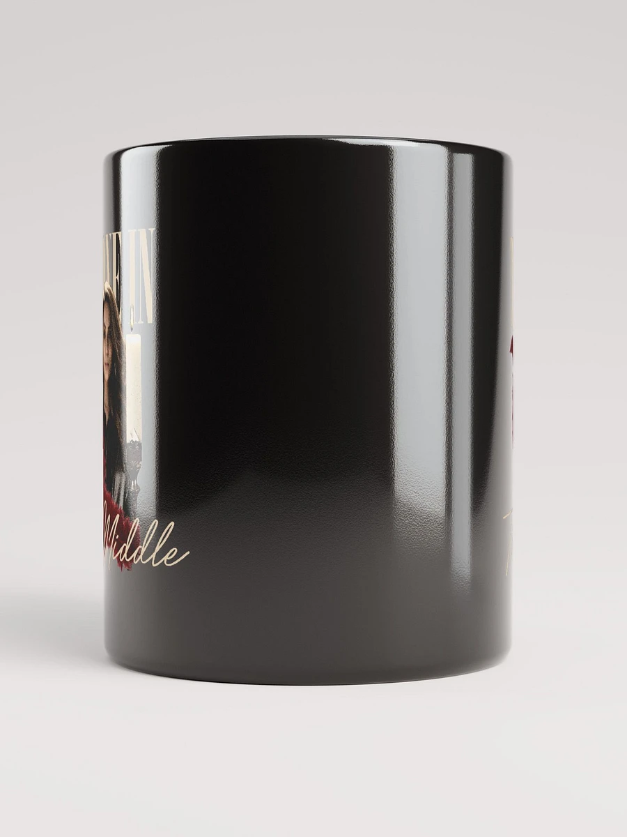 The One In The Middle (Black Mug - Gold Version) product image (5)