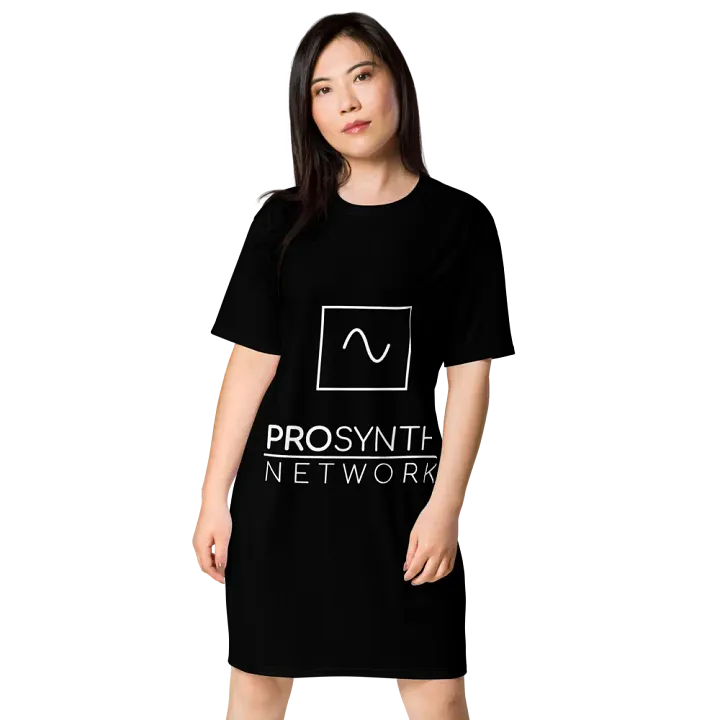 Pro Synth Network All-Over Dress - Black product image (1)