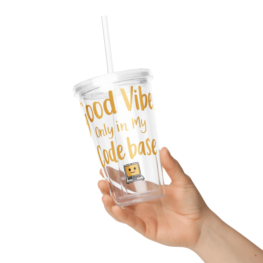 Good Vibes Only Tumbler – Code Base Edition product image (8)