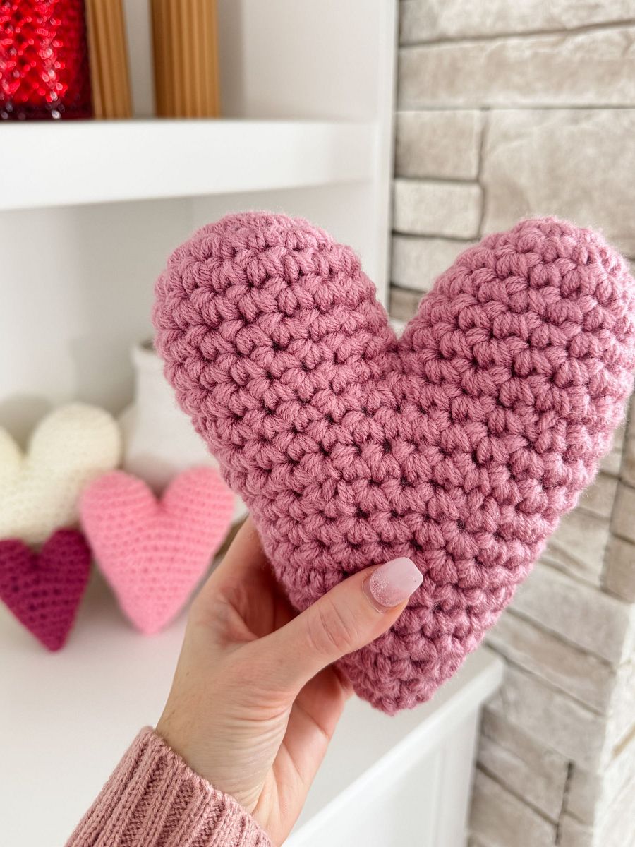 Bulky & Quick Ami Hearts Crochet Pattern product image (8)