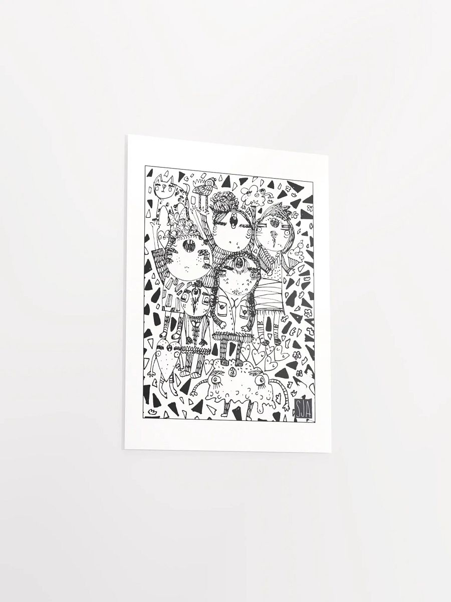 Ice Cream Gang matte poster product image (1)