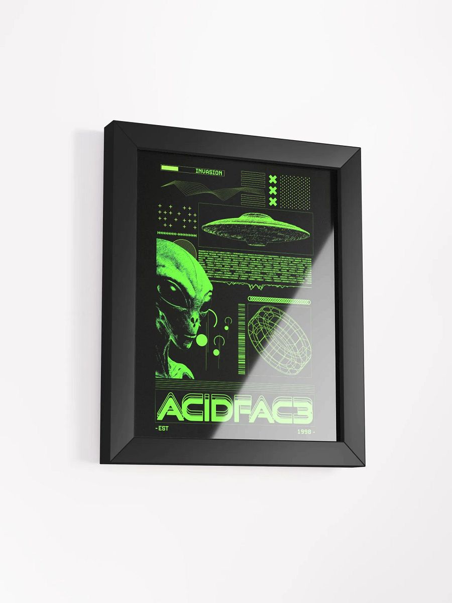 Framed alien invasion poster product image (38)