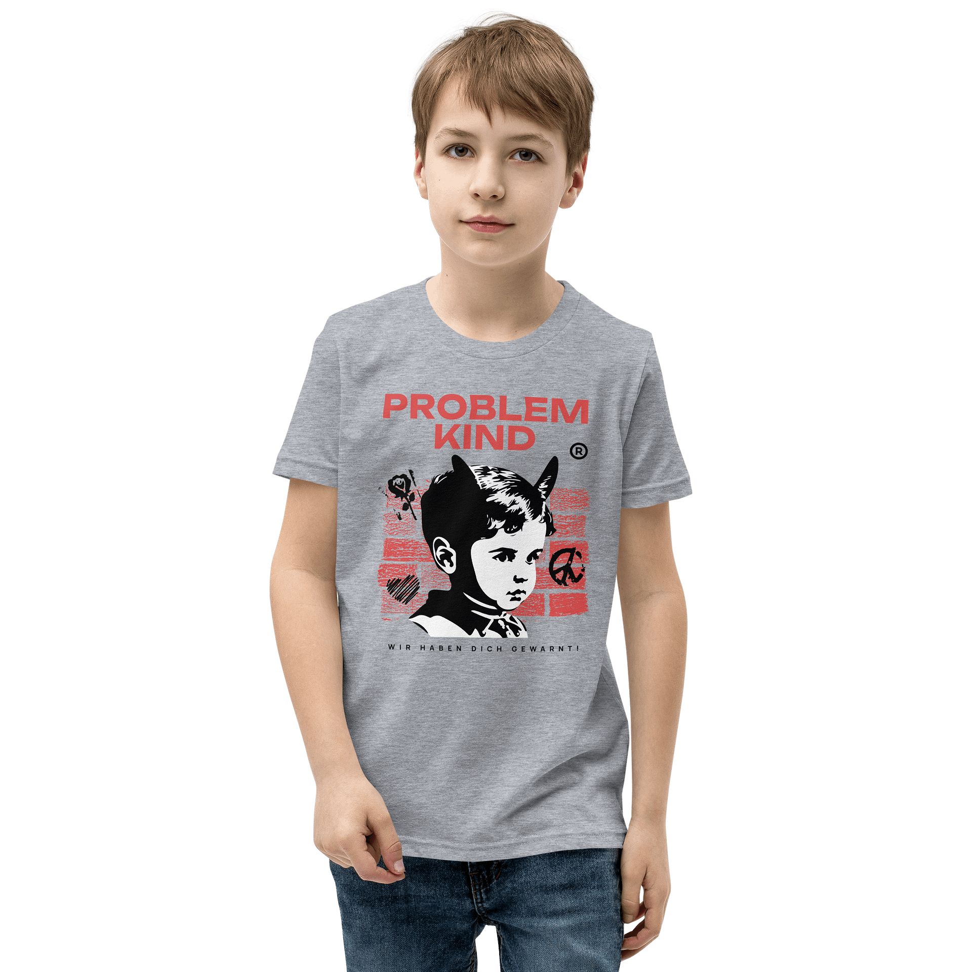 Problem Kind | Unisex Bella+Canvas Youth Short Sleeve T-Shirt product image (2)