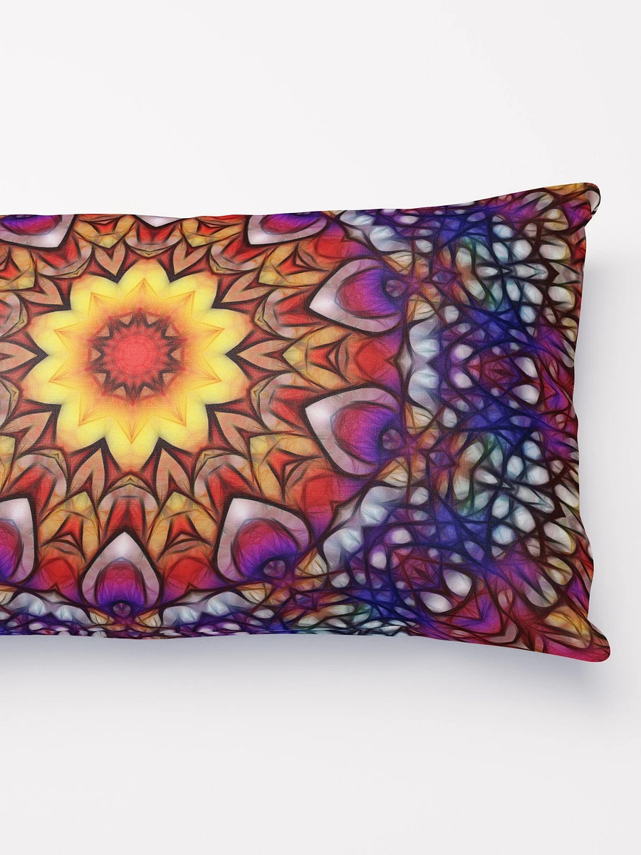 Blue Red Purple Kaleidoscope Throw Pillow product image (6)
