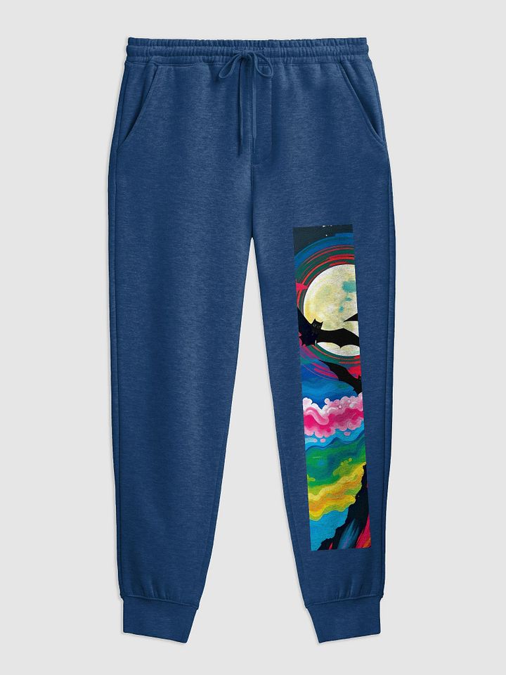 Moonlit Bats Fleece Joggers product image (1)