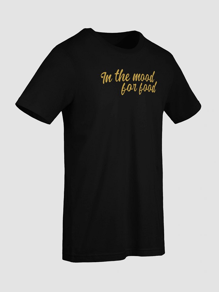 In The Mood For Food | Tee – Mustard (Slim Fit) product image (1)