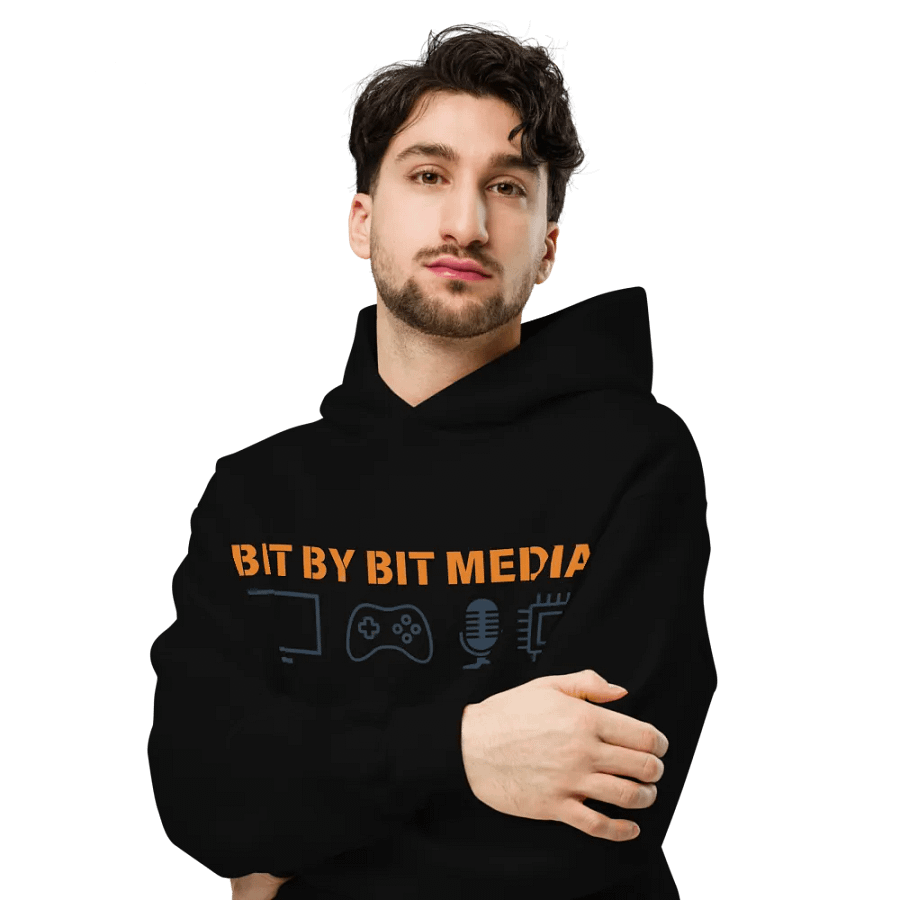 Bit By Bit Media Oversized Hoodie product image (6)
