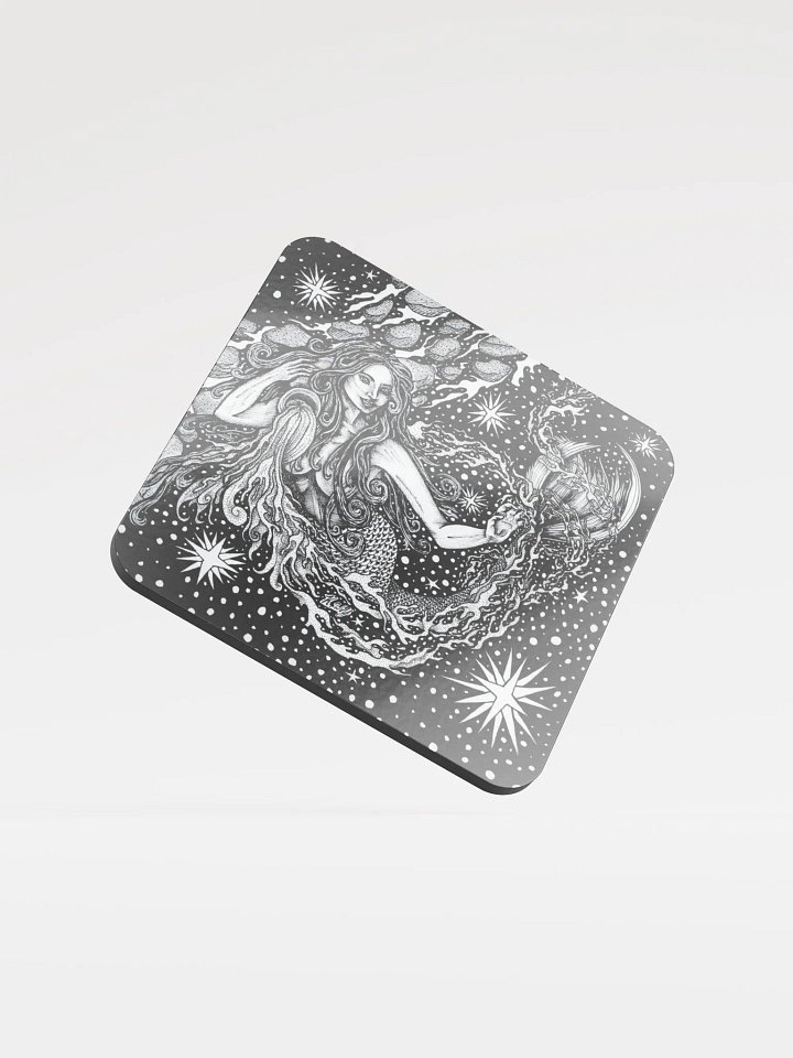 Aquarius Zodiac coaster product image (1)