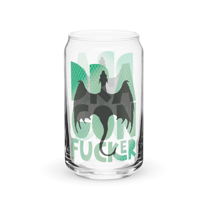 Dragon F*cker Glass Can (Green) product image (2)