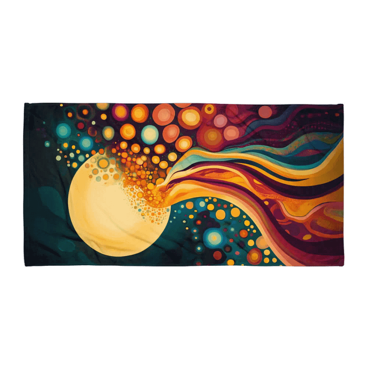 Ethereal Glow Sublimated Towel product image (1)