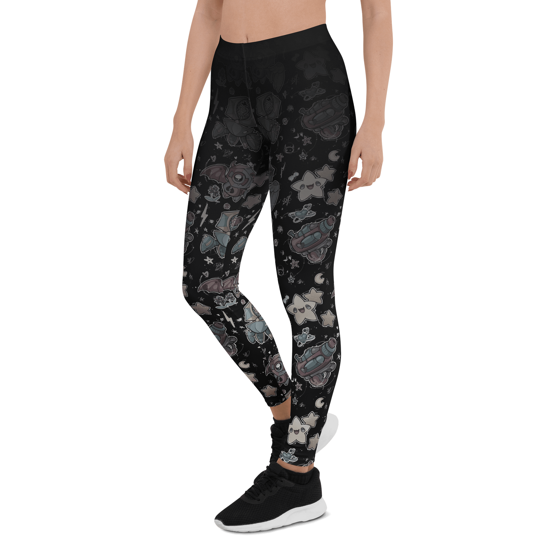 Whimsical Wonders Retro All-Over Print Leggings product image (4)