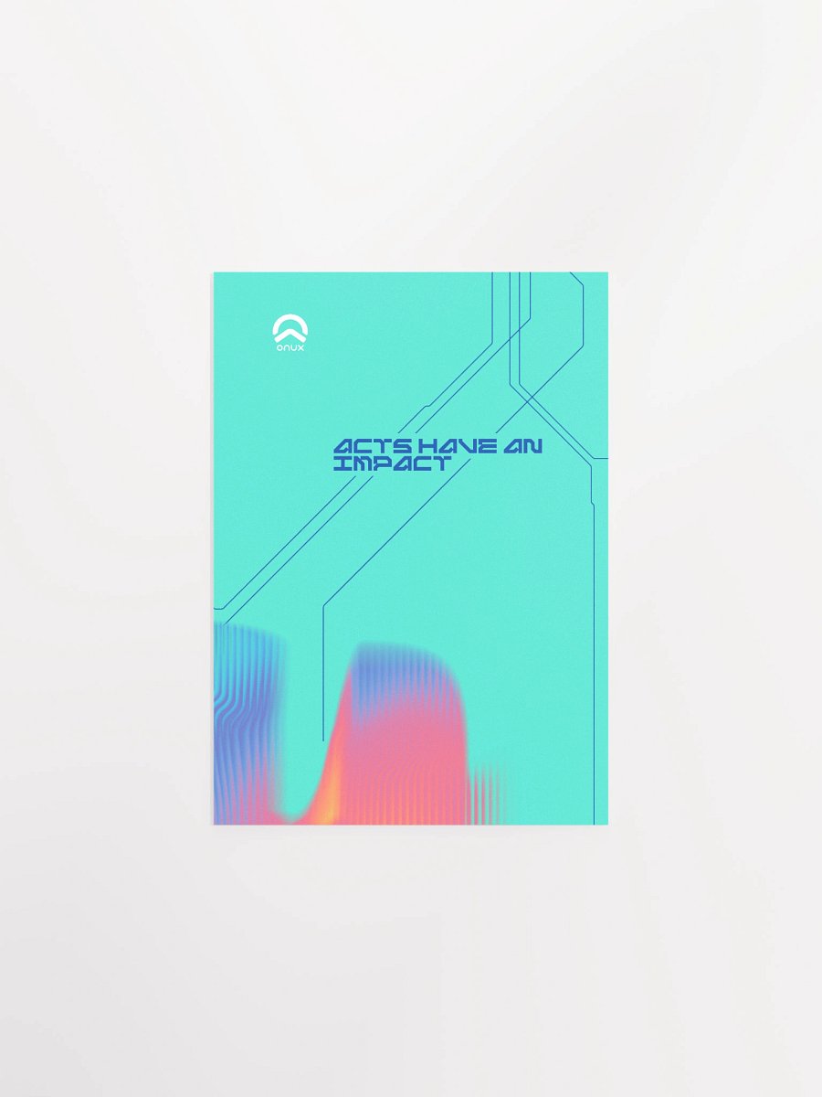 Onux - Orbinary - Poster | Acts Have an Impact product image (2)