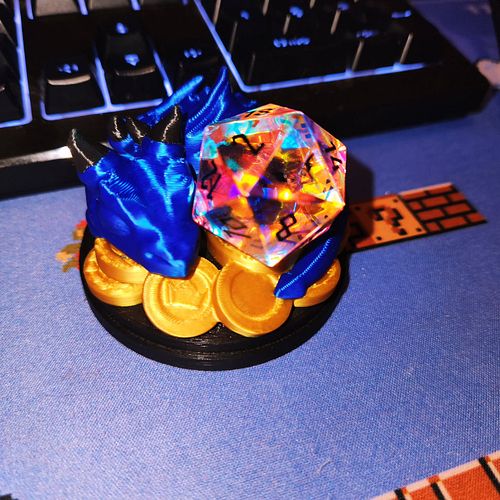 Had the perfect place to put my @extralife4kids D20 when it arrived 🥰

#extralife #extralife4kids #extralifetabletopweekend #...