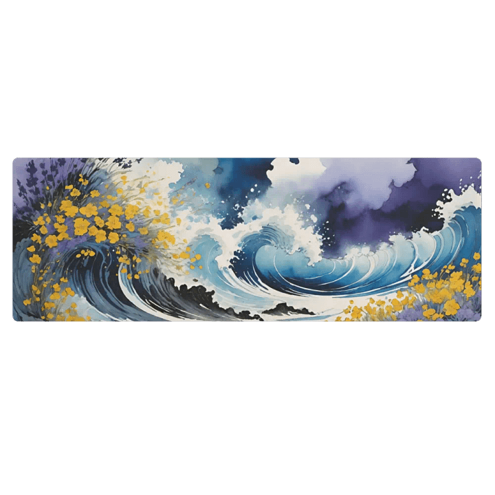Floral Seas Yoga Mat product image (1)