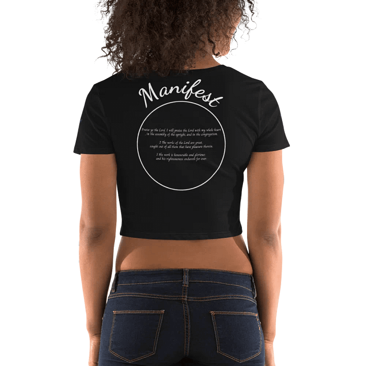 Manifest 111 Women's Crop Tee product image (1)
