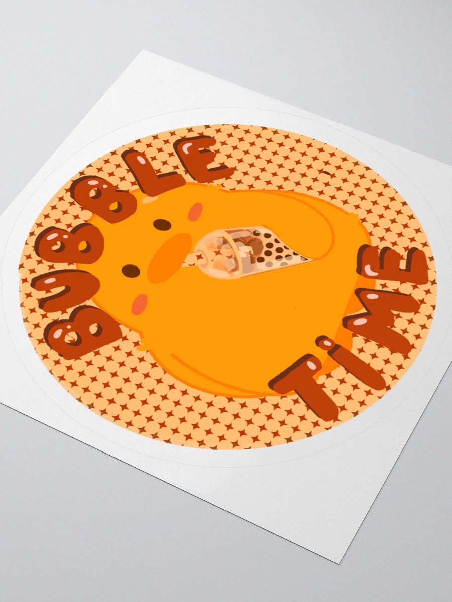 Bubble Time Duck Kiss Cut Stickers product image (7)