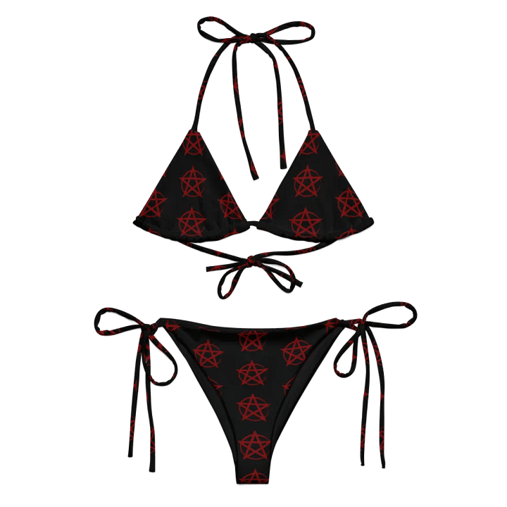 Crimson Pentagram Bikini Set product image (1)