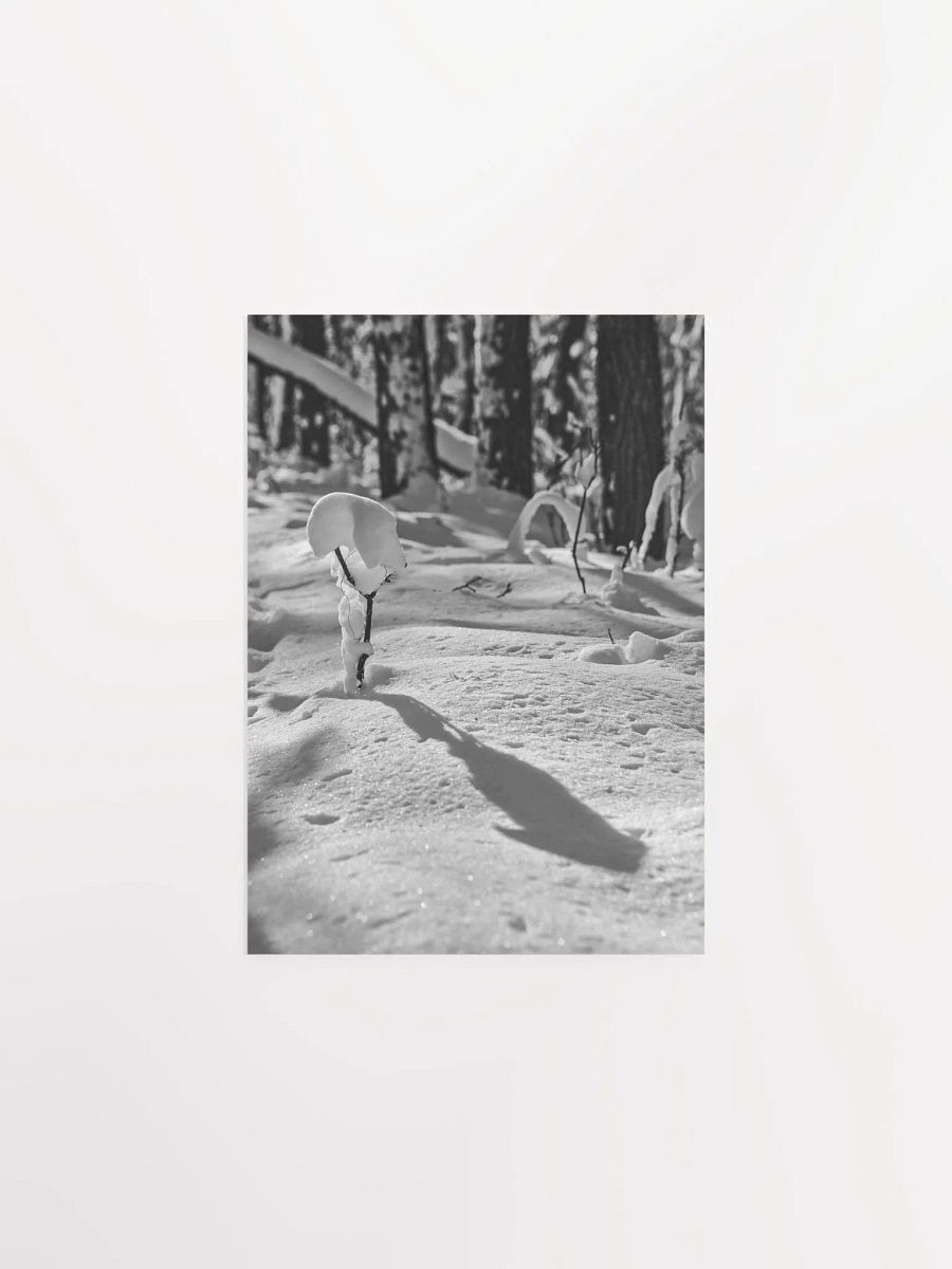 Snowy Serenity (Premium Matte Poster) product image (4)