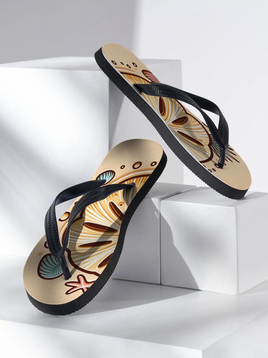 Sand Dollar Scene Flip Flops product image (3)