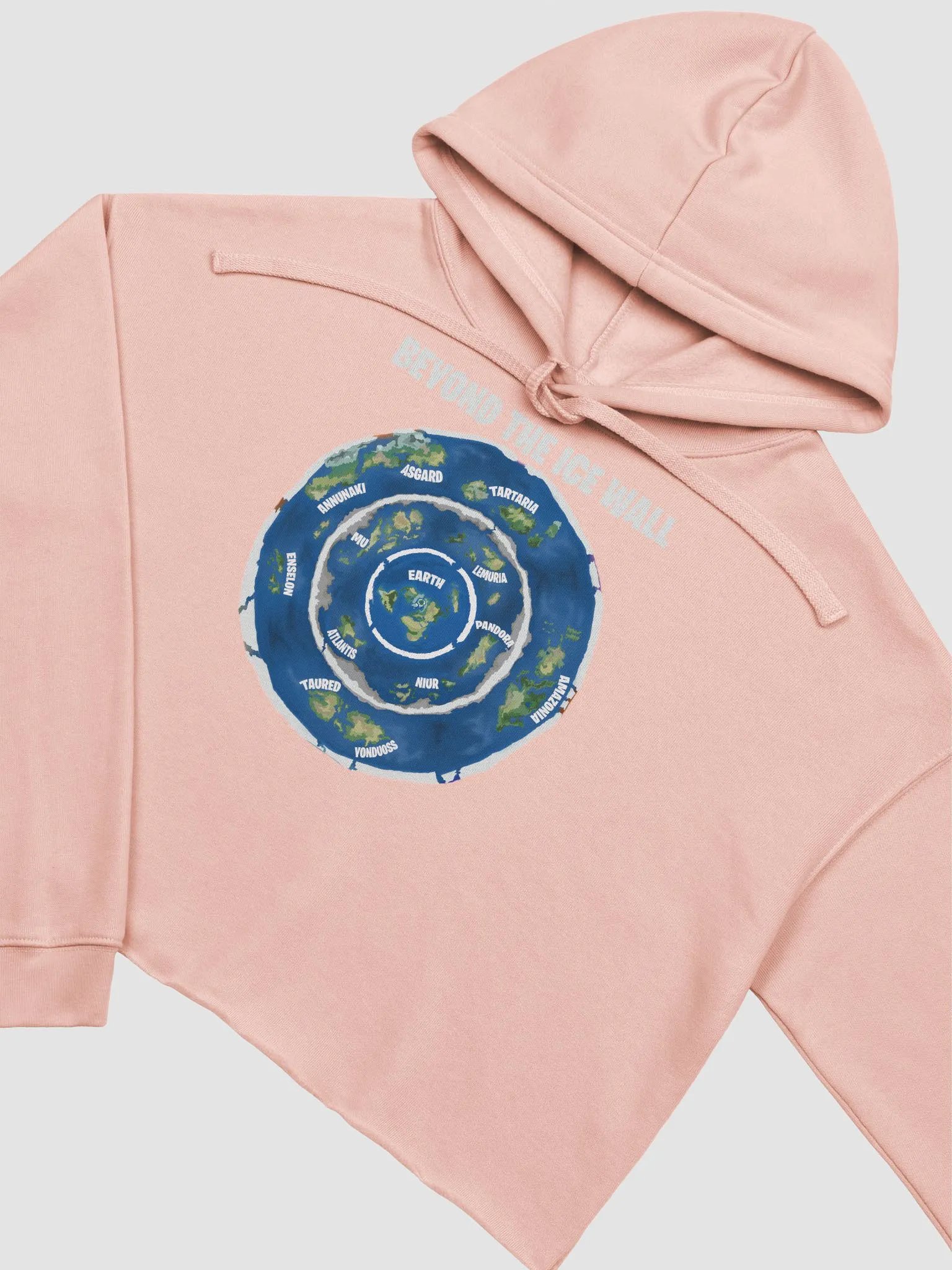 Premium Women's Crop Hoodie Beyond the Ice Wall product image (12)