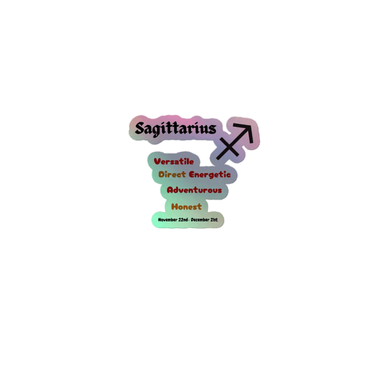 Sagittarius Colorful Stickers product image (1)