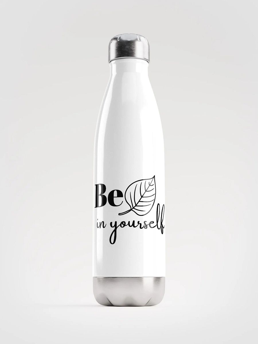 'BeLeaf in Yourself' Steel Water Bottle product image (1)