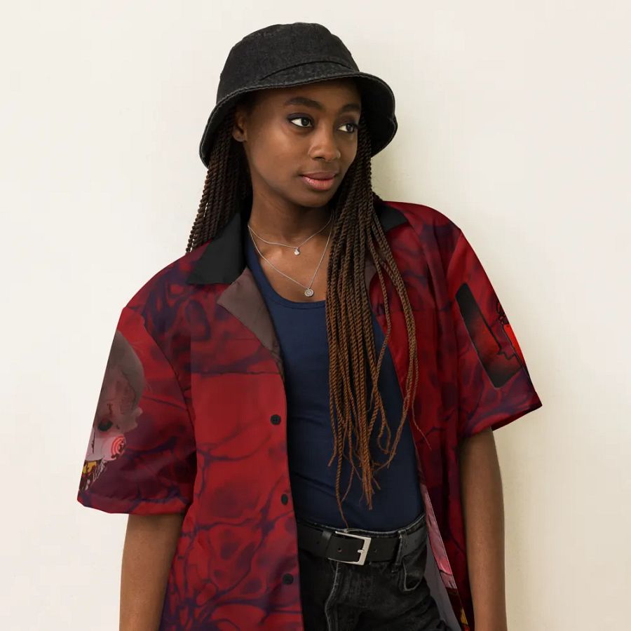 Bloody Paradise Hawaiian Shirt product image (6)