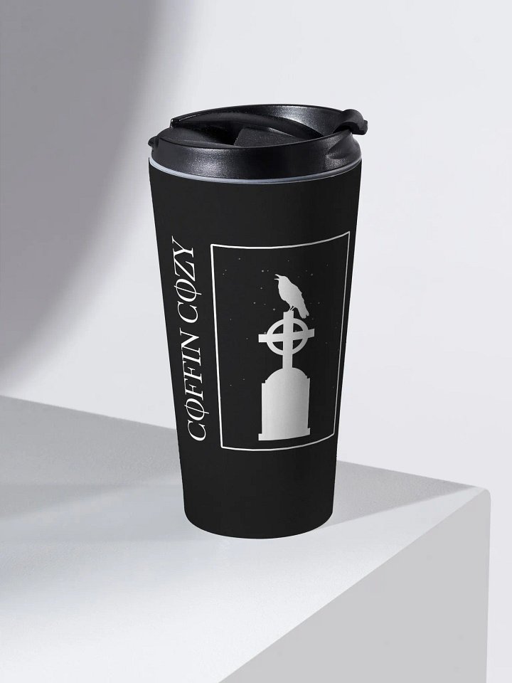 Winter Raven Stainless Steel Travel Mug product image (1)