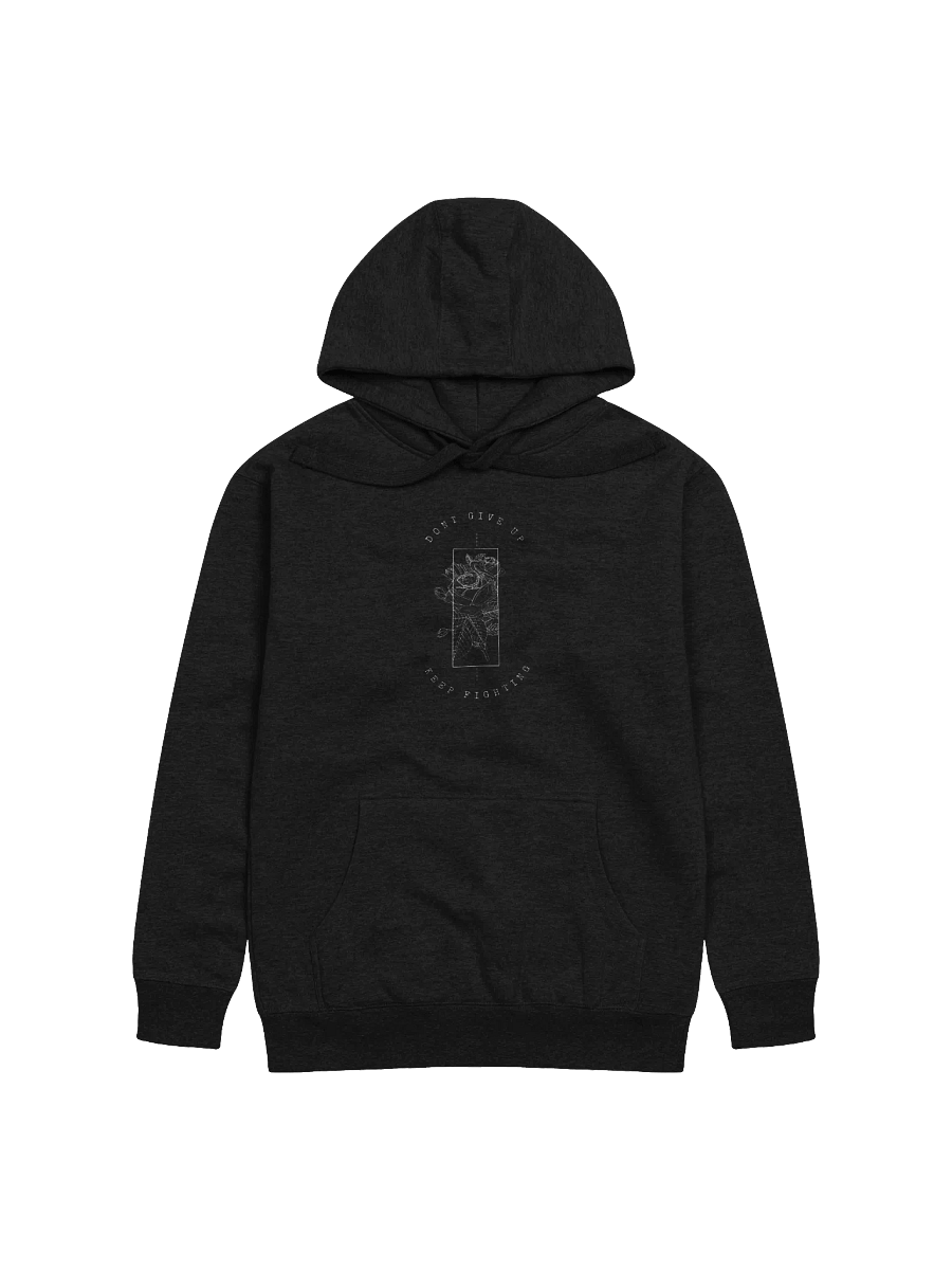 Monochromatic Rose Tattoo Unisex Hoodie product image (1)