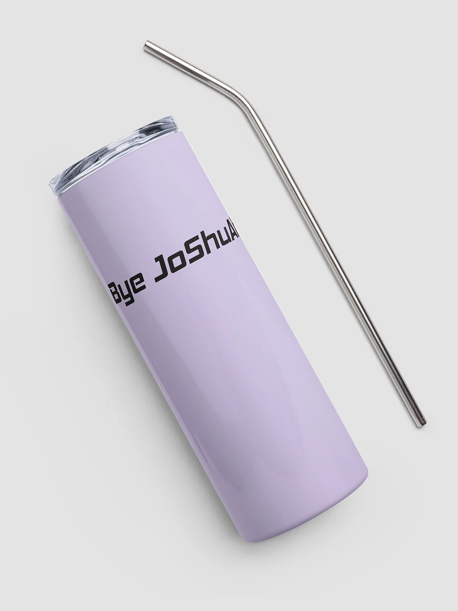 Bye Joshuah Stainless steel tumbler - Purple product image (4)