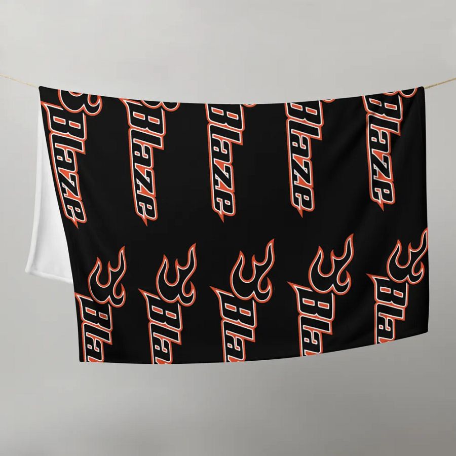 Utah Blaze Throw Blanket product image (9)