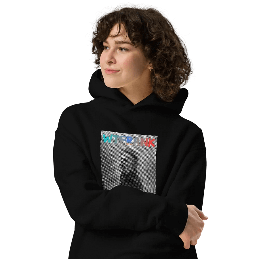 Halftone Vision Unisex Hoodie product image (4)