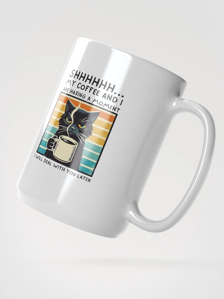 Serious Cat Coffee Moment Mug product image (2)
