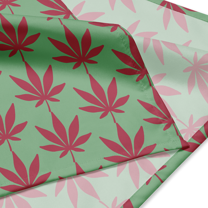 Leafy Red All-Over Bandana product image (4)