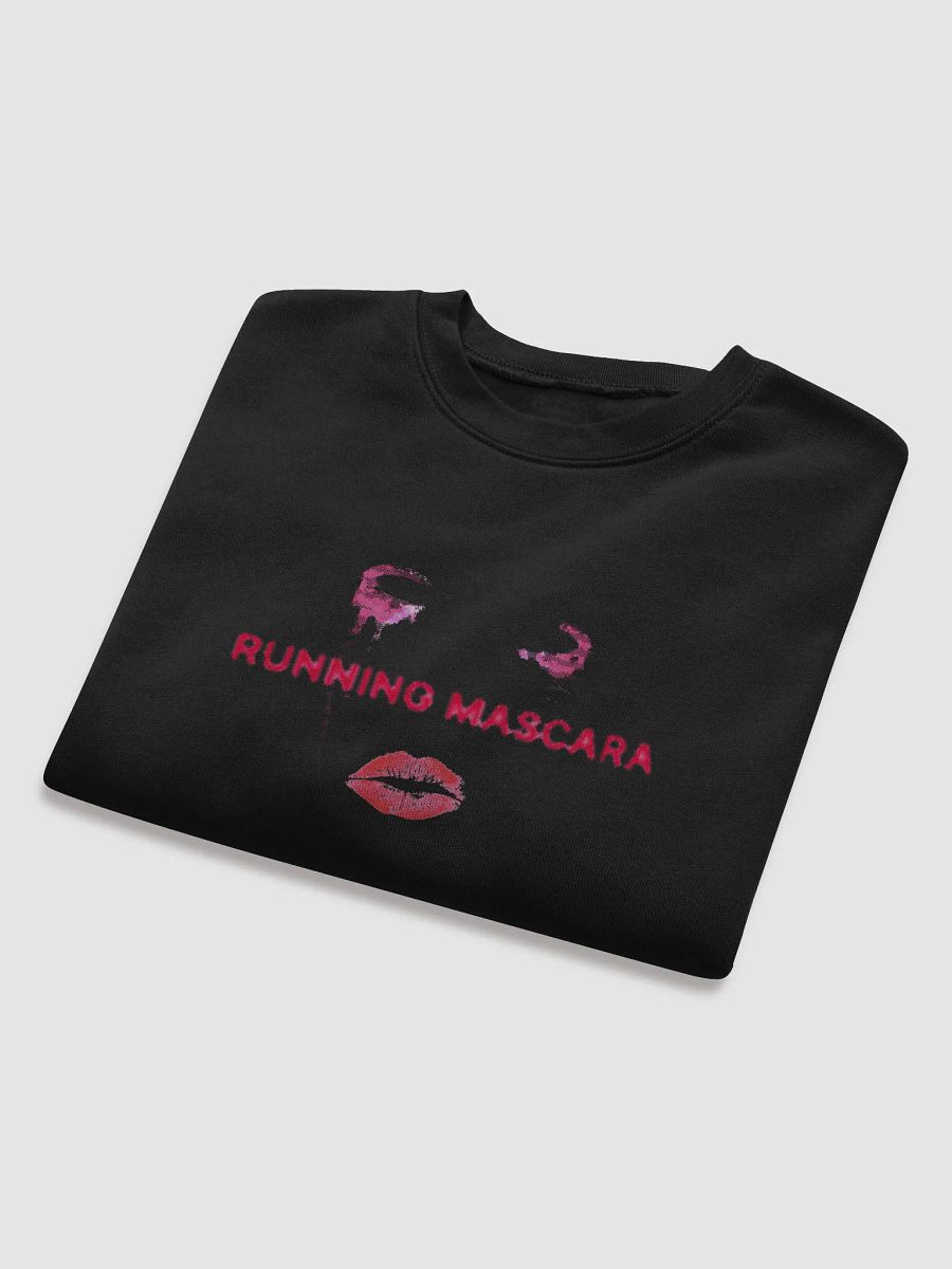 RUNNING MASCARA Women's Crop Top Sweatshirt product image (32)