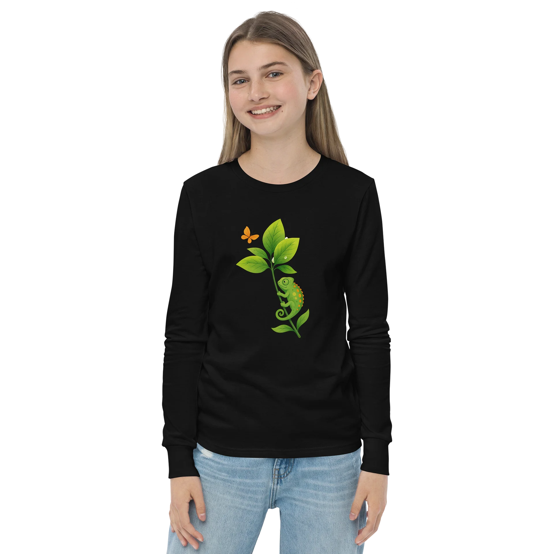 Chameleon's Climb Youth Long Sleeve Tee product image (2)