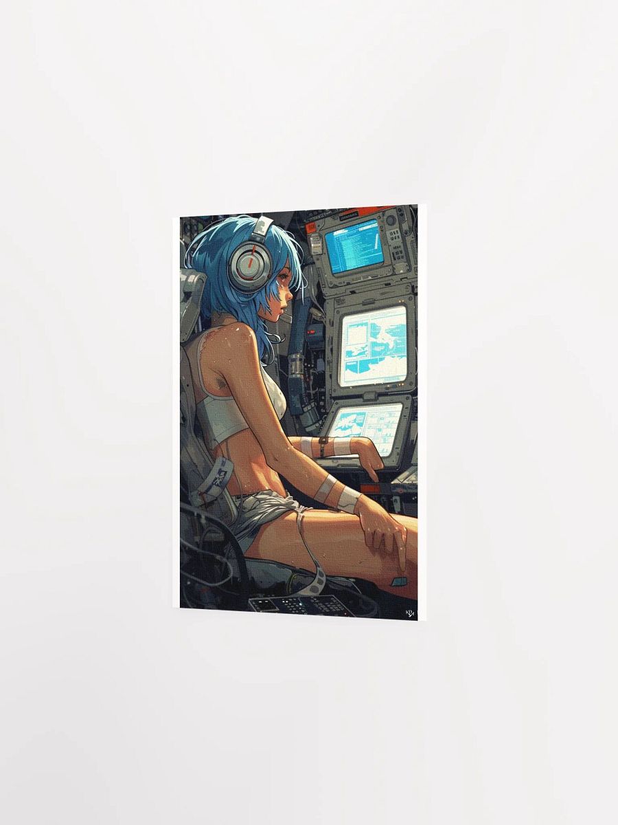 Shipped Oldskull Art Print Poster 003: Gets Hot Hacking product image (10)