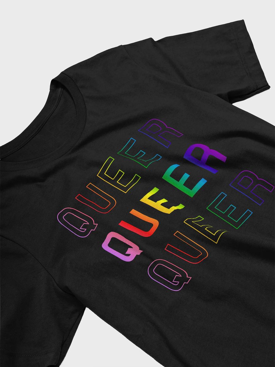 queer outline t-shirt product image (3)
