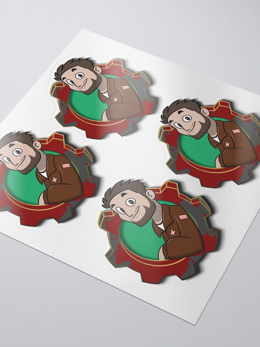 Steve Of Warr New Logo Stickers product image (3)