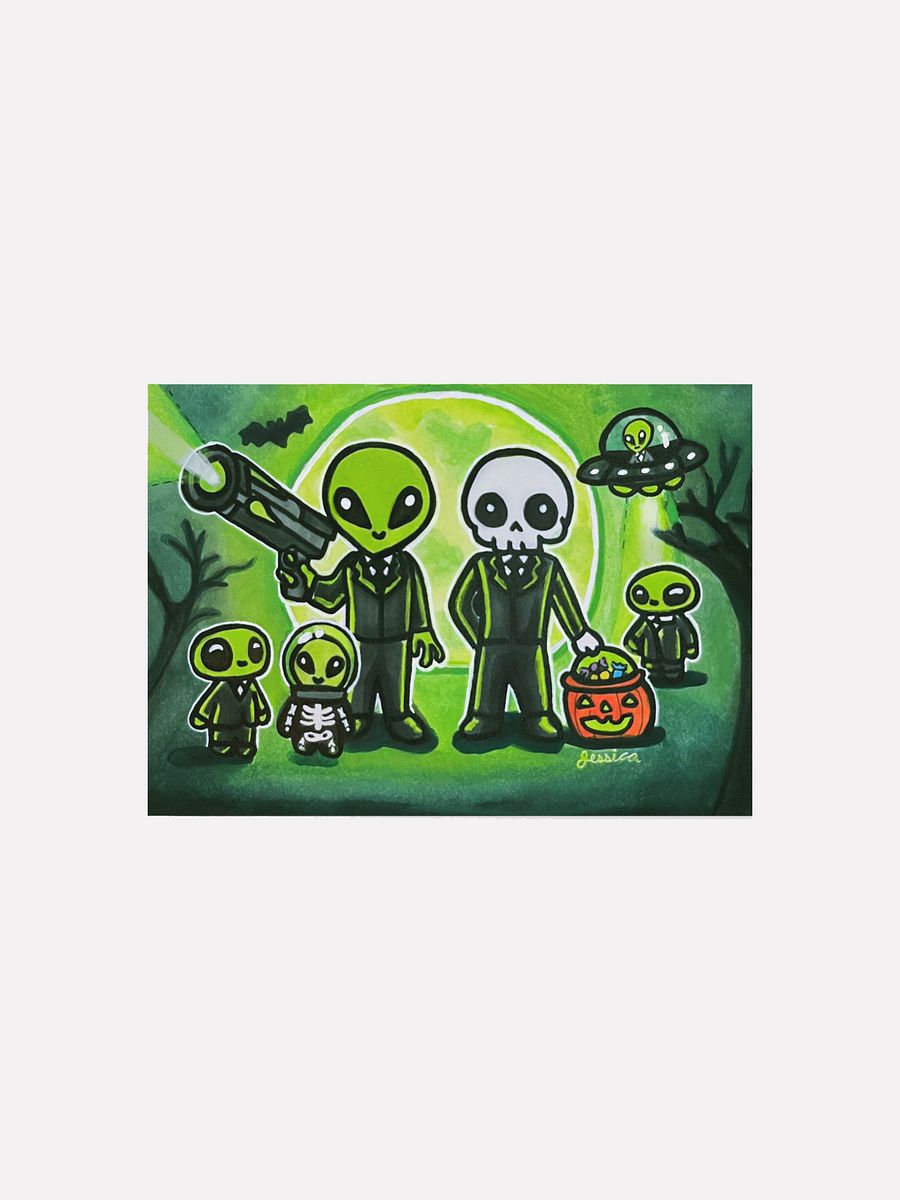 Alien Patrol Art Print product image (1)