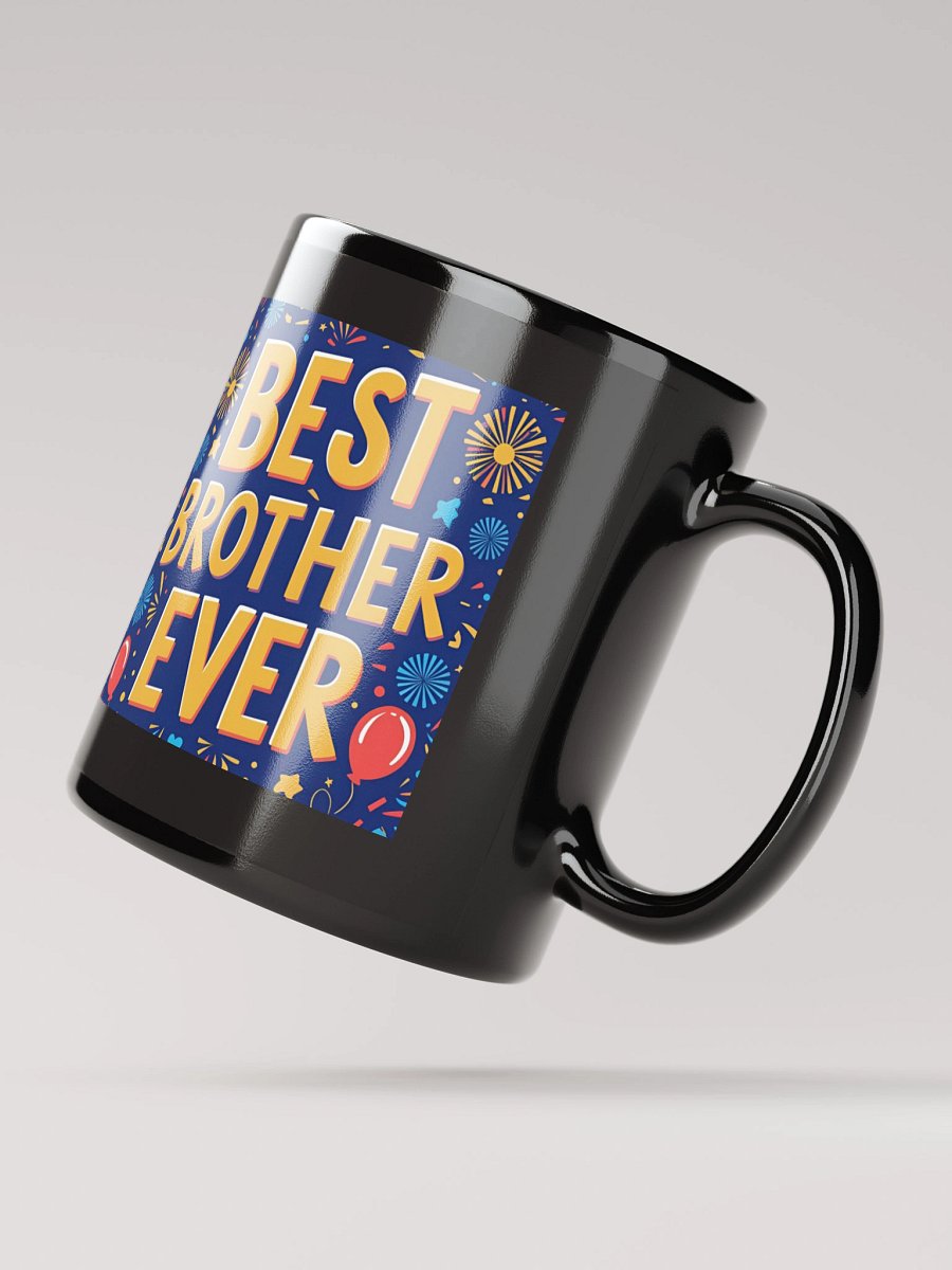 Glossy Black Mug - Your Stylish Morning Companion product image (4)